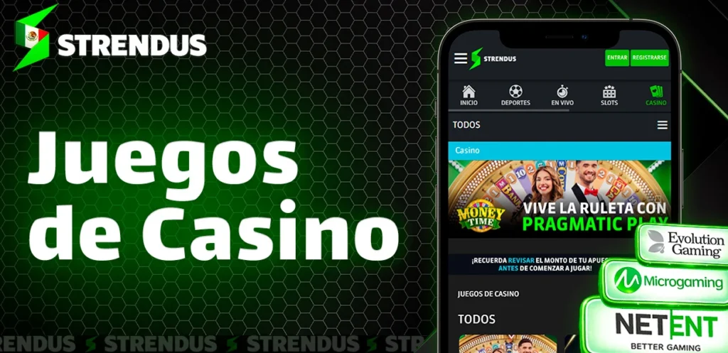Juegos de casino móvil de NetEnt, Microgaming y Evolution Gaming