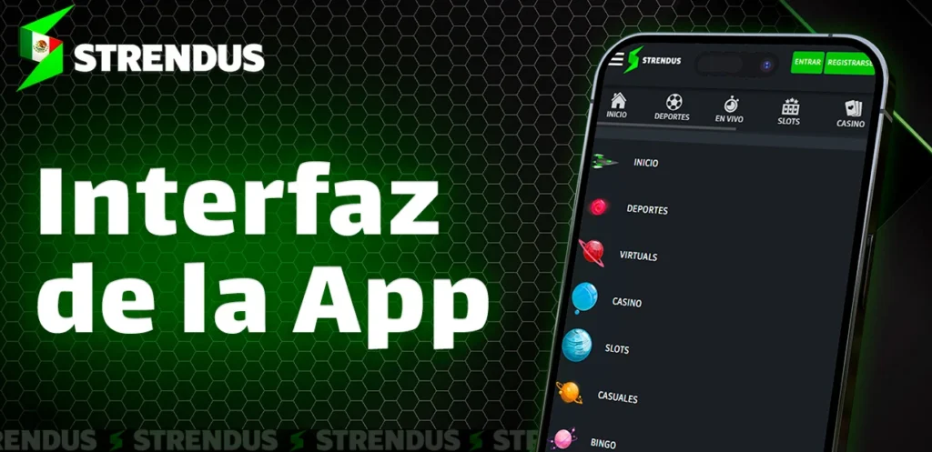 Diseño y navegación de la app