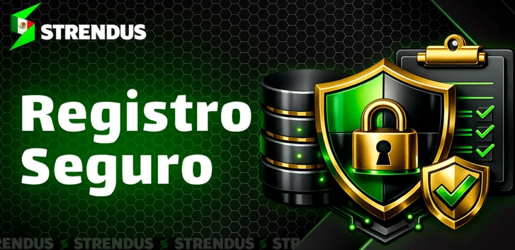 Protección de datos durante la creación de la cuenta